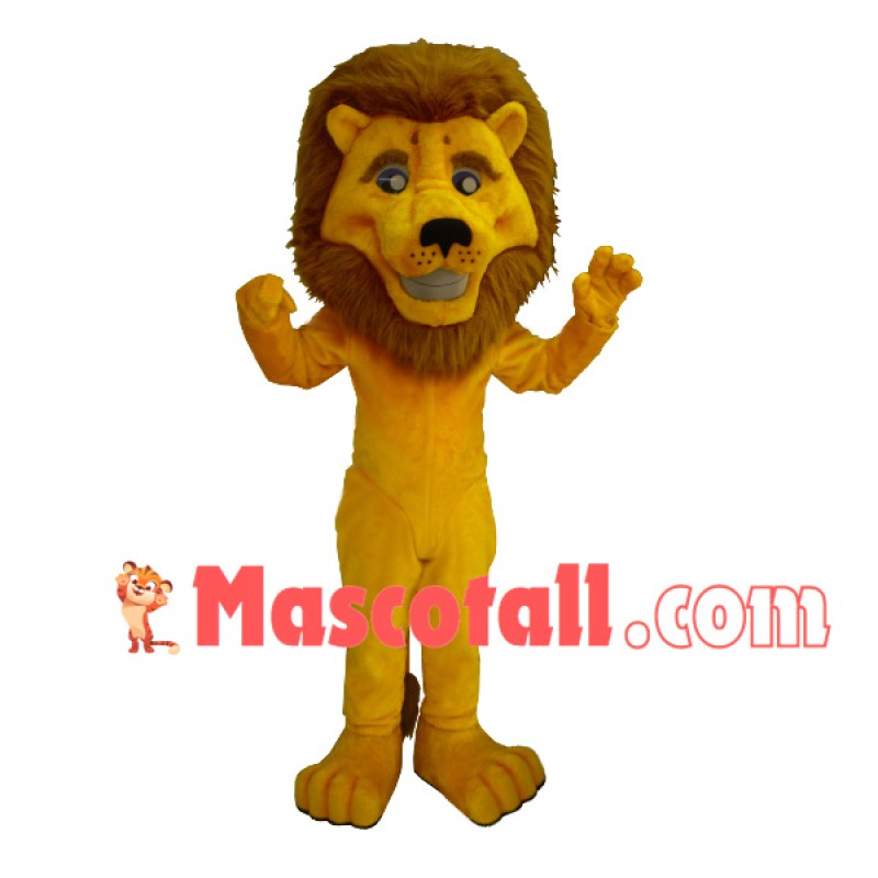Lean Kind Lion Mascot Costume