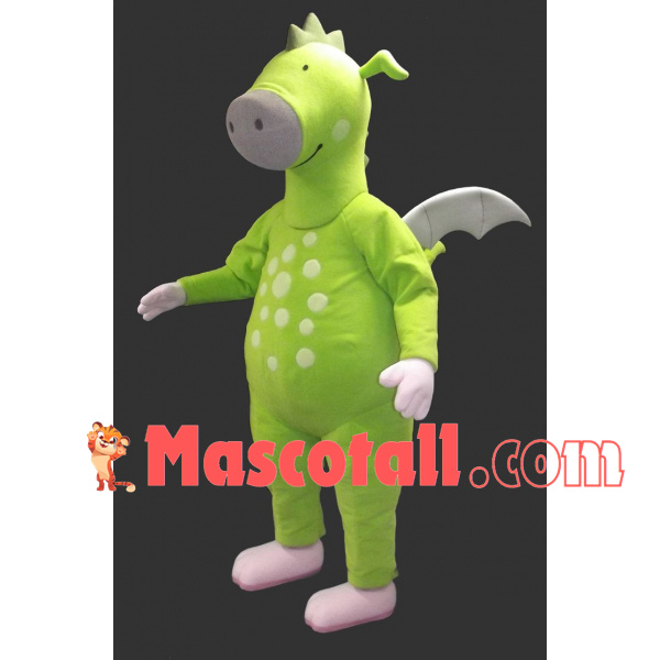 Pig-nosed Spotted Dragon Mascot Costume