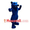 Blue Wolf With Sharp Claws Mascot Costume