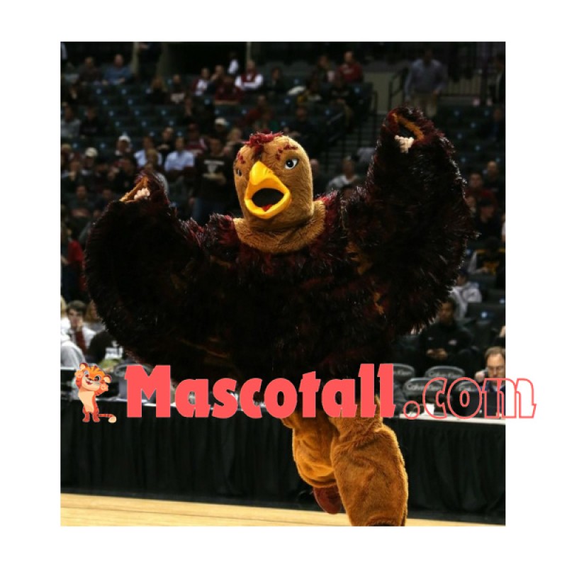 Active Defensive Eagle Mascot Costume