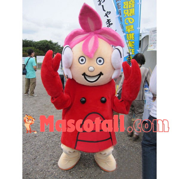 The Splendid Sakura Doll of Celebration Mascot Costume