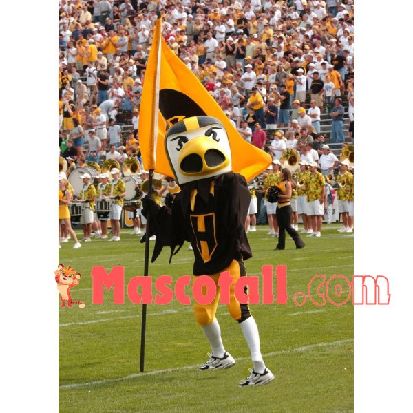 Special Look Eagle With Big Nostrils Mascot Costume