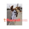 Motivating Plush Falcon Mascot Costume
