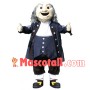 Justice Silver-haired Judge Mascot Costume