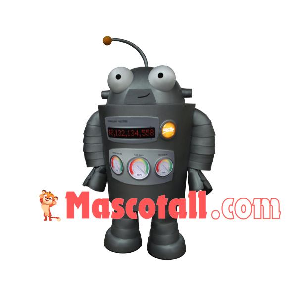 Voltage Robot With Display Mascot Costume