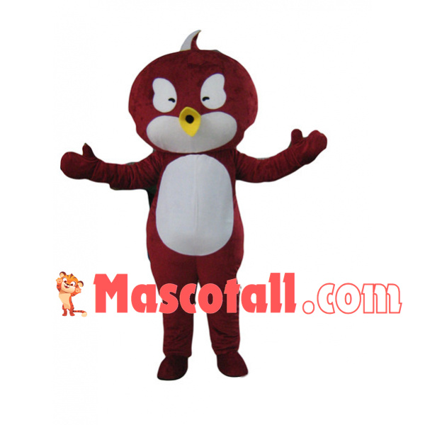 Screaming the Brown Little Penguin Mascot Costume