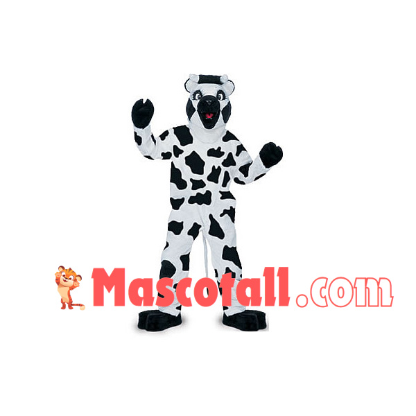 Standing Style Farm Cow Mascot Costume