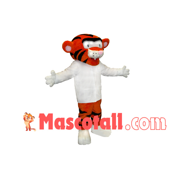 Skinny the Little Tiger Mascot Costume
