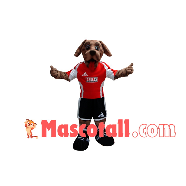 Sports Dog of the Football Association Mascot Costume