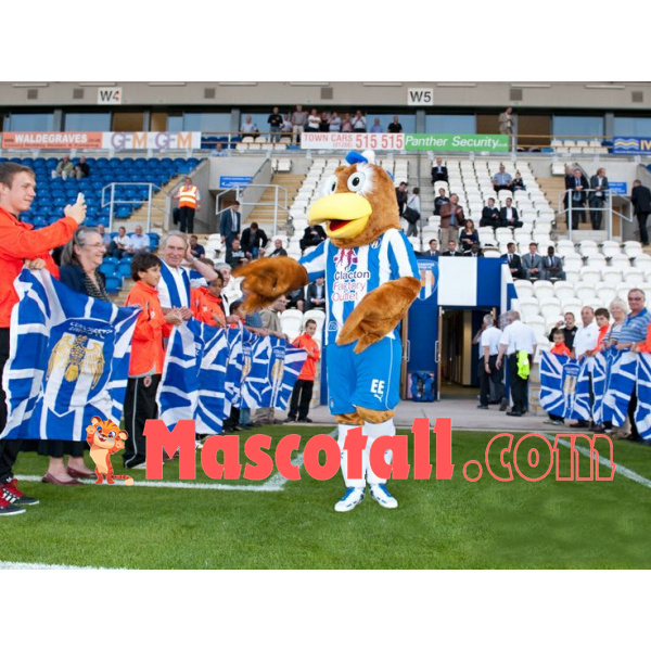 Starting Player Brown Bird Mascot Costume