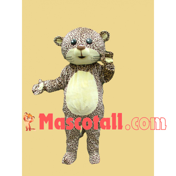 Naive Baby Leopard Mascot Costume