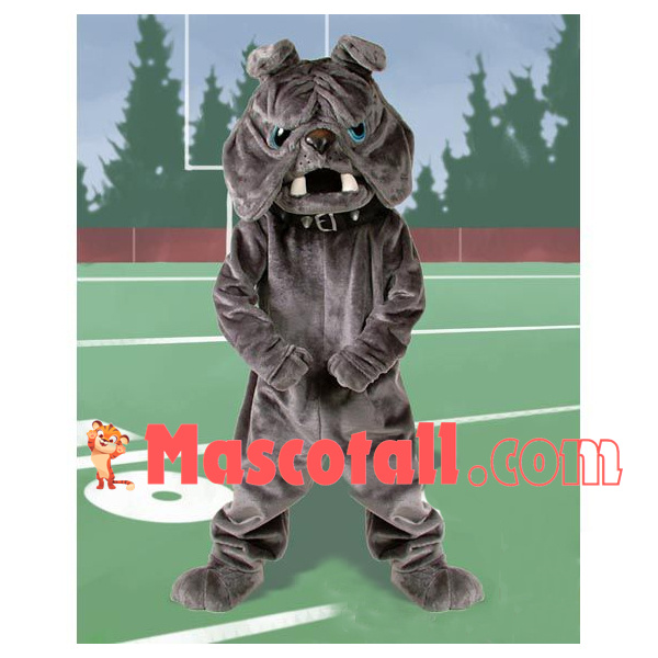 Crumpled The Fierce House Bulldog Mascot Costume