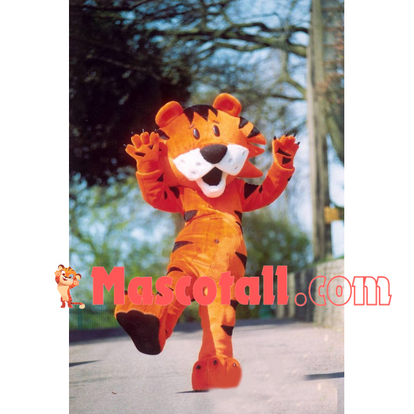 Lively The Bouncing Baby Tiger Mascot Costume