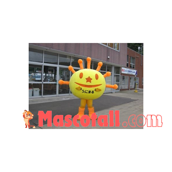 Sunny Smiley Sun Doll Mascot Costume