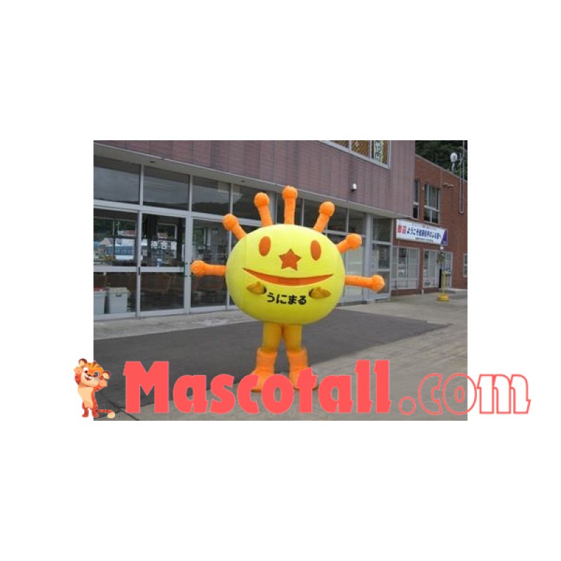 Sunny Smiley Sun Doll Mascot Costume