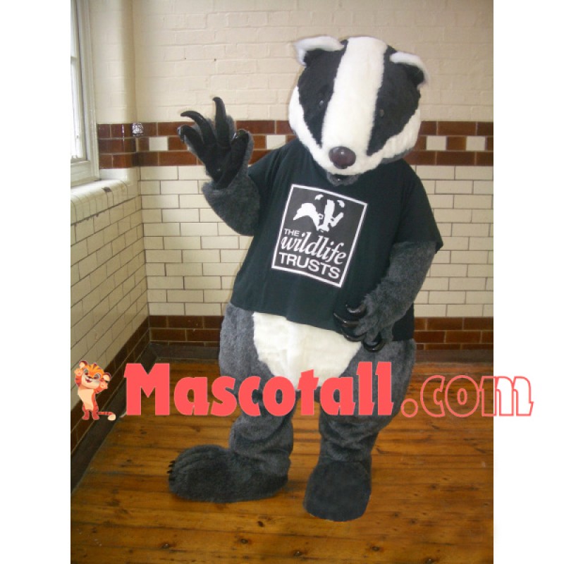 Skunk of The Wildlife Foundation Mascot Costume