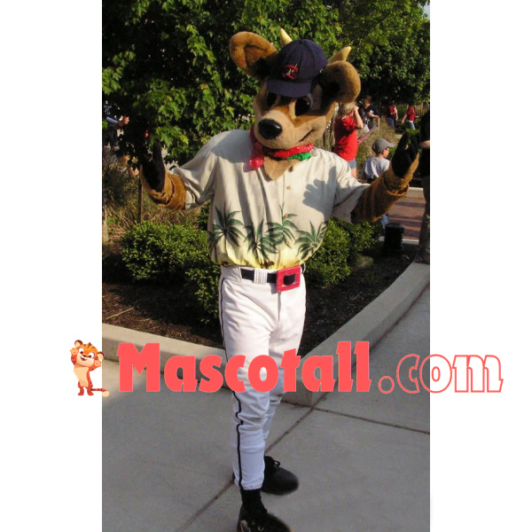 Kangaroo Narrator of Viewpoint Mascot Costume