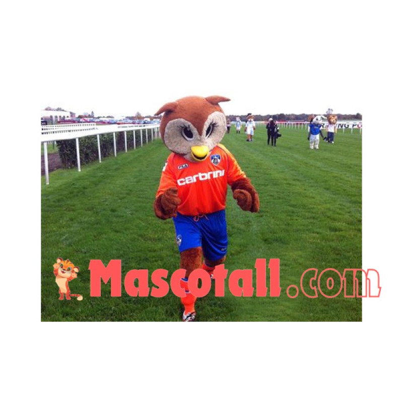 Actively Prepared Owl Contestant Mascot Costume