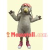 Shorthair Penguin Wearing Wind Cap Mascot Costume