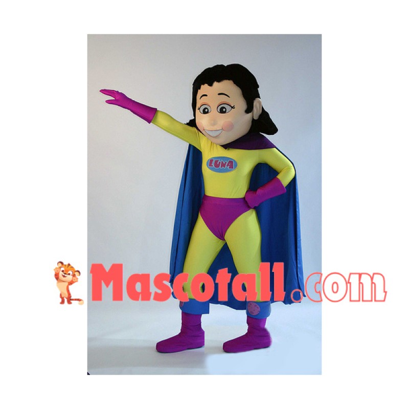 Gentle Superwoman of The University Mascot Costume