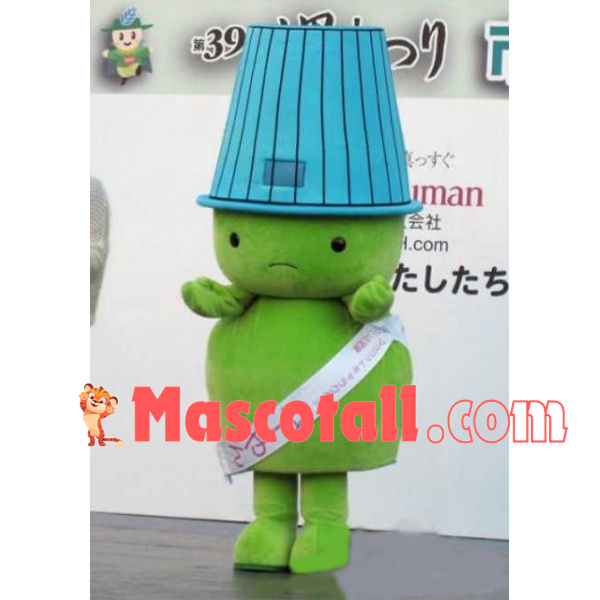 Trash Can Doll of The Corporation Mascot Costume