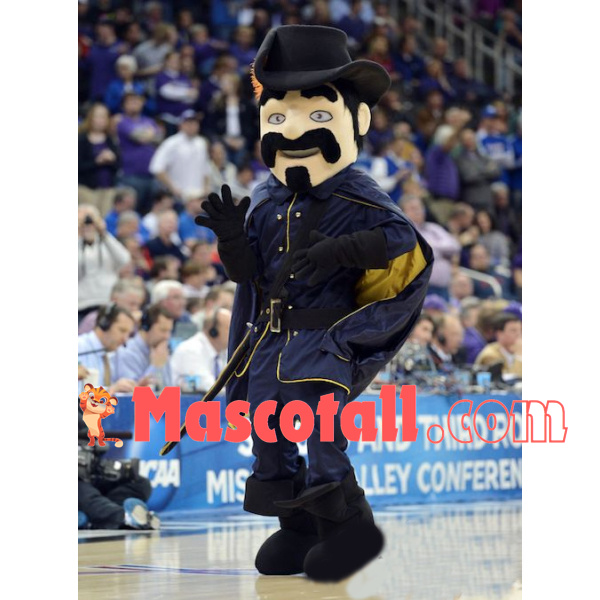 Bearded Knight of The Conference Mascot Costume