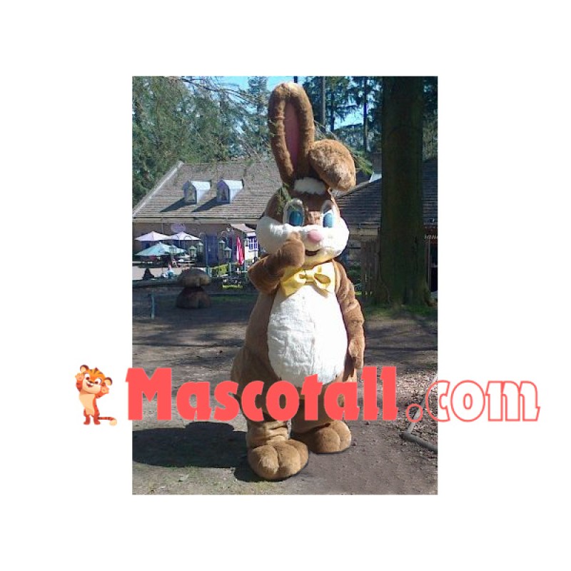 Adult Blue-eyed Bunny Outdoor Mascot Costume
