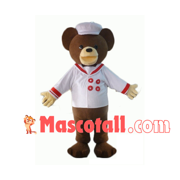 Pleased Patissier Bear Mascot Costume