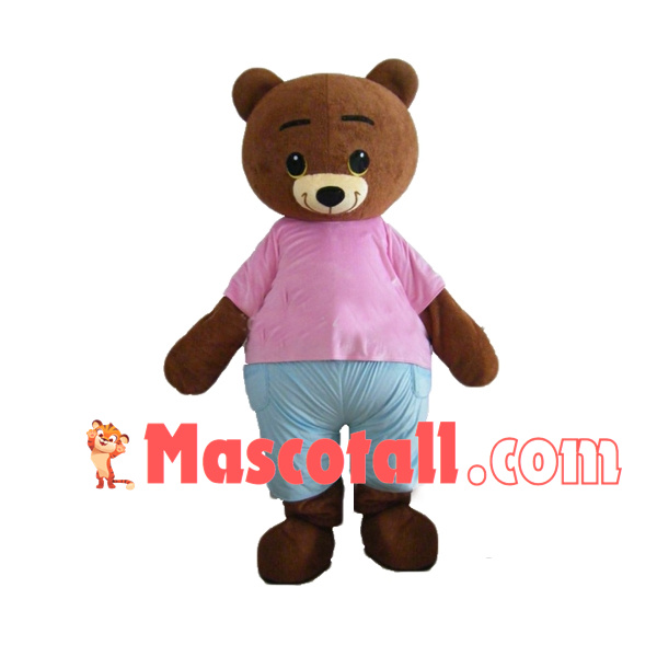 Gentle Housewife Mother Bear Mascot Costume
