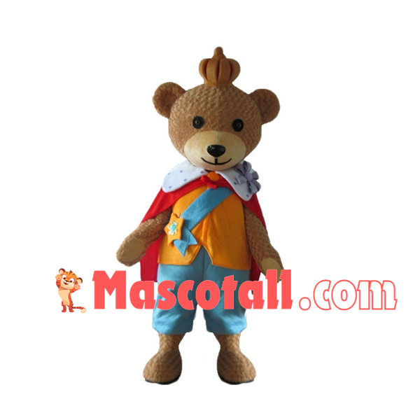 Honorable Crown Bear Soft Mascot Costume