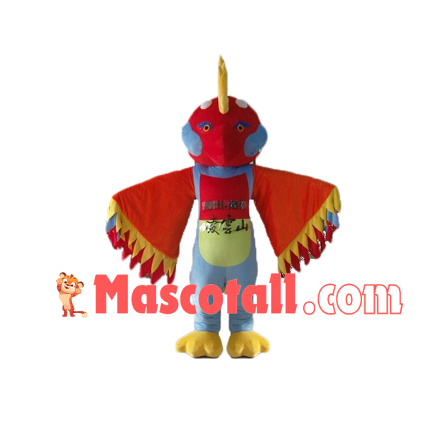 Blue Peacock of The Zoo Mascot Costume