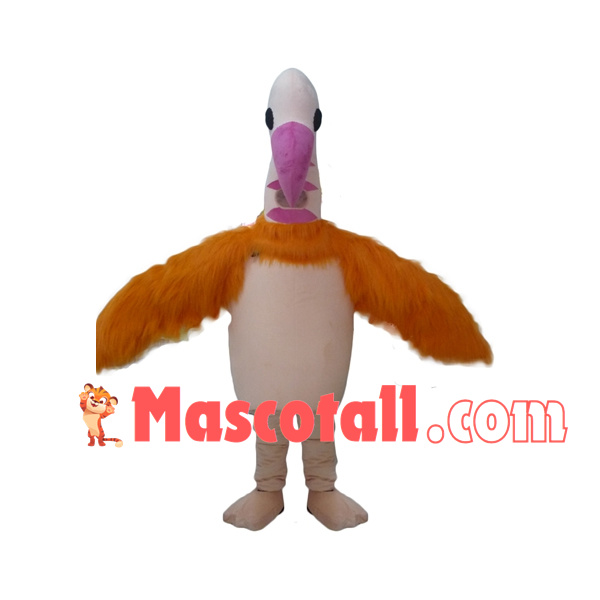 Long Necked Plush Ostrich Mascot Costume