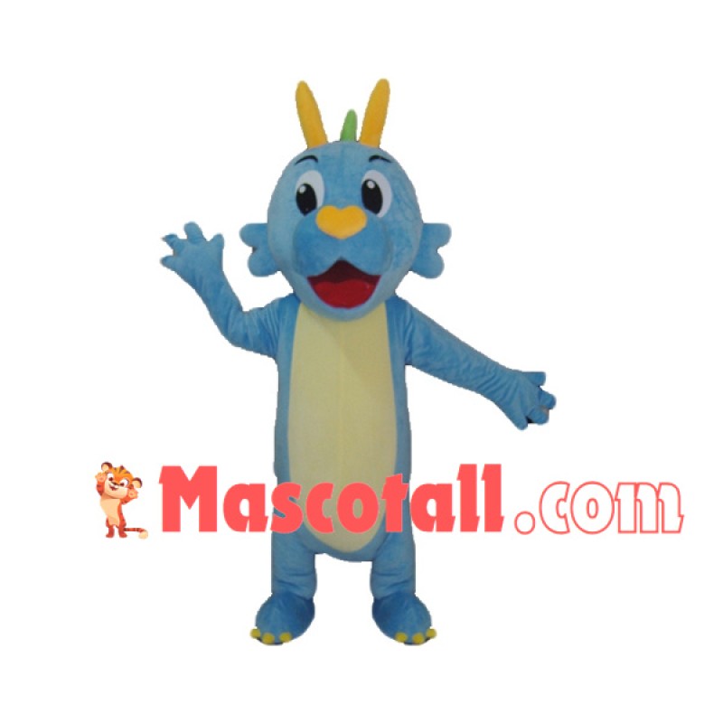 Baby Dragon With Heart-shaped Nose Mascot Costume