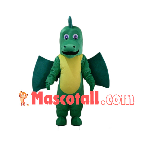Purple Eyes Dragon Adult Mascot Costume
