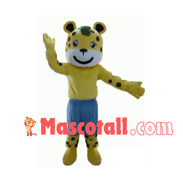 Baby Tiger In The Blue Shorts Mascot Costume