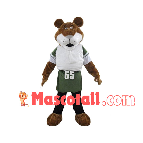 Power Tiger of Sports Team Mascot Costume