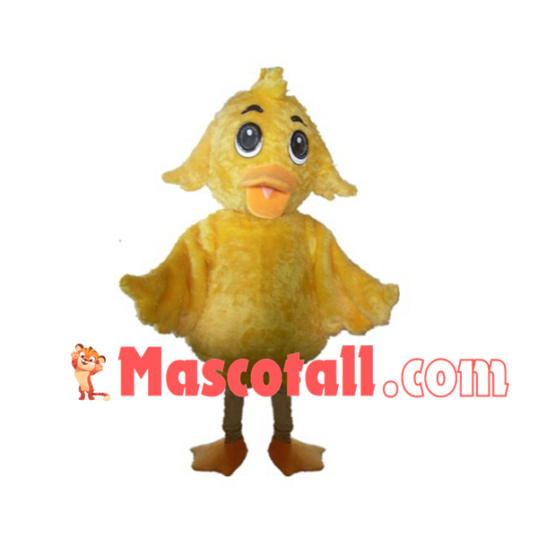 Growning Up Baby Duck Mascot Costume