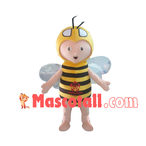 Customized Cartoon Cute Bee Mascot Costume