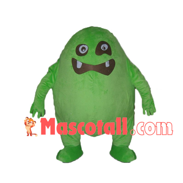 Clownish The Green Monster Mascot Costume