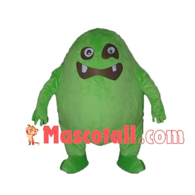 Clownish The Green Monster Mascot Costume
