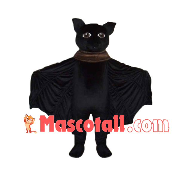 Dark Night Bat Mascot Adult Costume