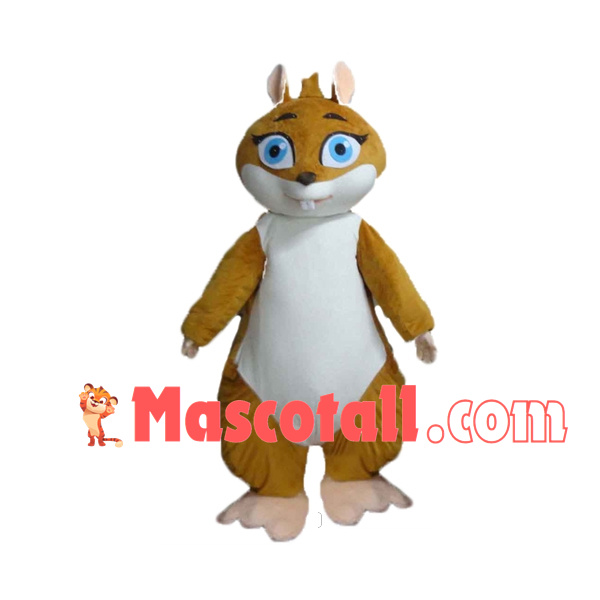 Simple-minded Little Squirrel Mascot Costume