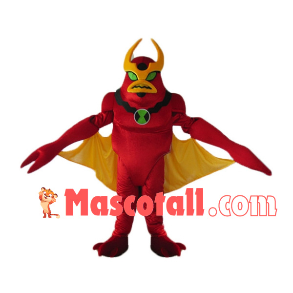 Jet Ray of Aerophibian Mascot Costume
