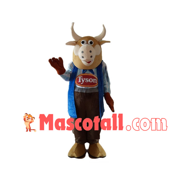 The Cattle of Global Food Company Mascot Costume