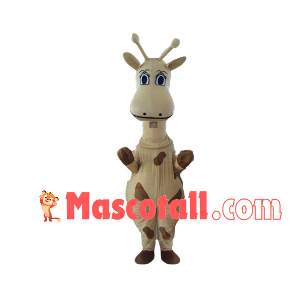 Disappointed Baby Giraffe Mascot Costume