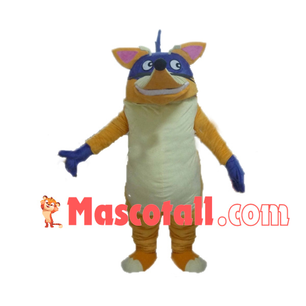 Cautious Rogue Mouse Mascot Costume