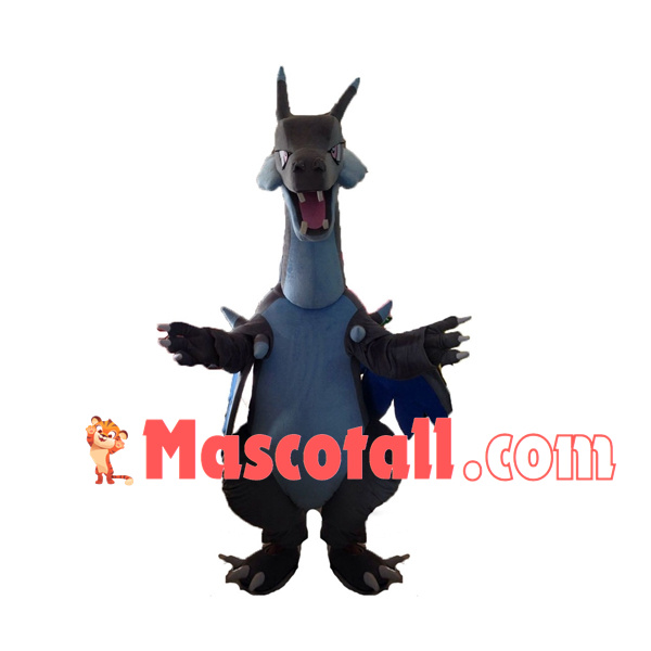 The Threatening Evil Dragon Mascot Costume