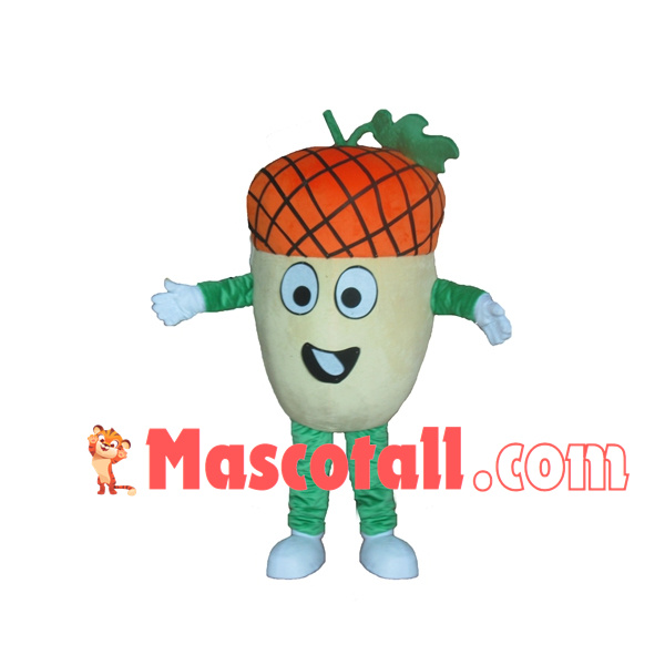 Soft Cartoon Pineapple Mascot Costume
