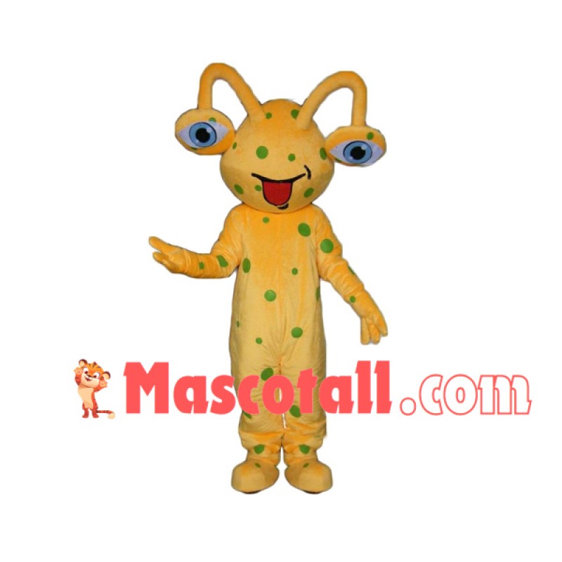Alien Creature With Tentacles Eyes Mascot Costume