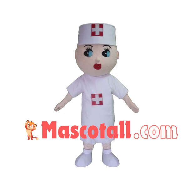 Sexy Nurse of The Red Cross Mascot Costume